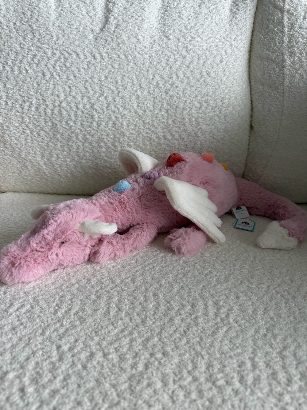 AUTHENTIC Jellycat Duskrise Dragon Large Ruby Cruiser Exclusive